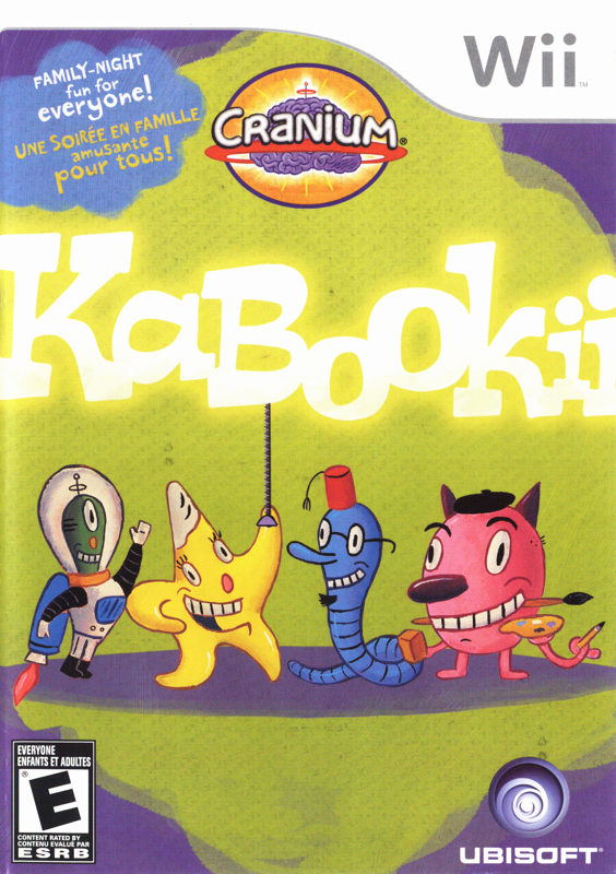 Cranium Kabookii box art for Wii